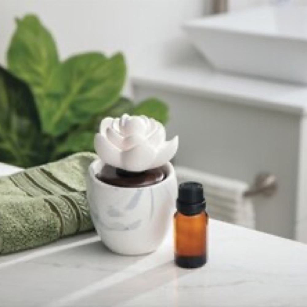 🆕 Homedics Ellia Porcelain Aroma Diffuser with Essential Oil